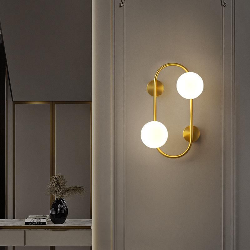 Modern LED Wall Lights for Bedroom Bedside Lighting Hotel Stair Room Decorative Wall Lamp (WH-OR-90)