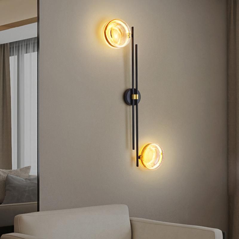 Modern Simple Light Luxury Living Room Wall Lamp Creative Background Wall Lamp