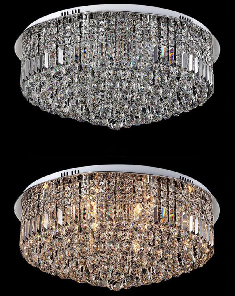 Modern Luxury K9 Crystal Ceiling Lights Fashion Crystal Cool Ceiling Light (WH-CA-92)