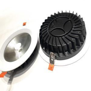 LED Round Downlight Housing Aluminum Lamp Housing Cover