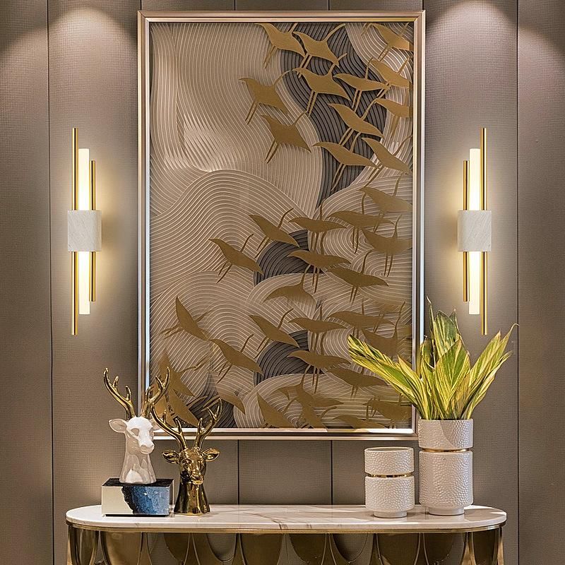 Marble Wall Lamp Modern LED Wall Lamps for Living Room Tanto LED Wall Sconce (WH-OR-224)
