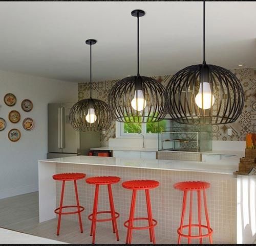 Hanging Ceiling Pendant Lighting E27 Aluminum Frame Home Lighting for Decoration