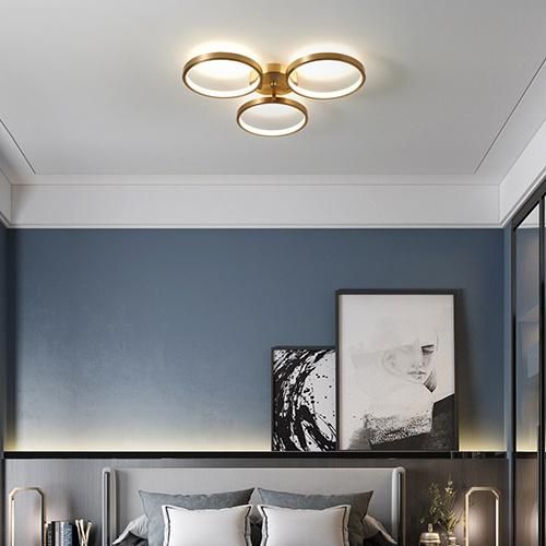 Home Lighting with 110V 220V Aluminum LED Ceiling Lamp for Bed Room Decoration