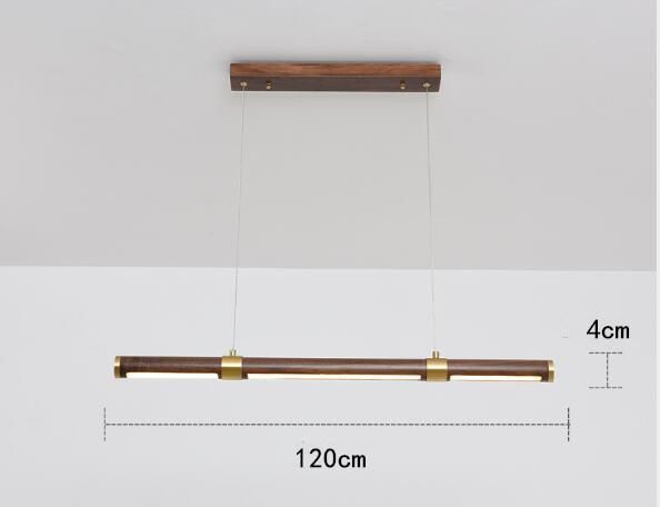 Nordic Long Pendant Light Minimalist Office Niels Scandinavian Round Case Wooden Pendant Light (WH-AP-359)