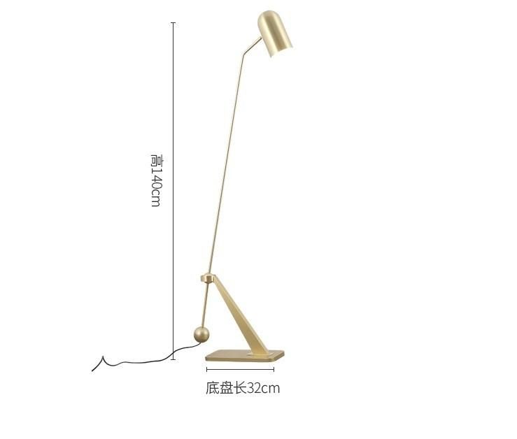 Arc Shape Floor Lamp Modern E7 Standing Lamp Floor Light for Living Room Nordic Floor Lamp (WH-MFL-49)