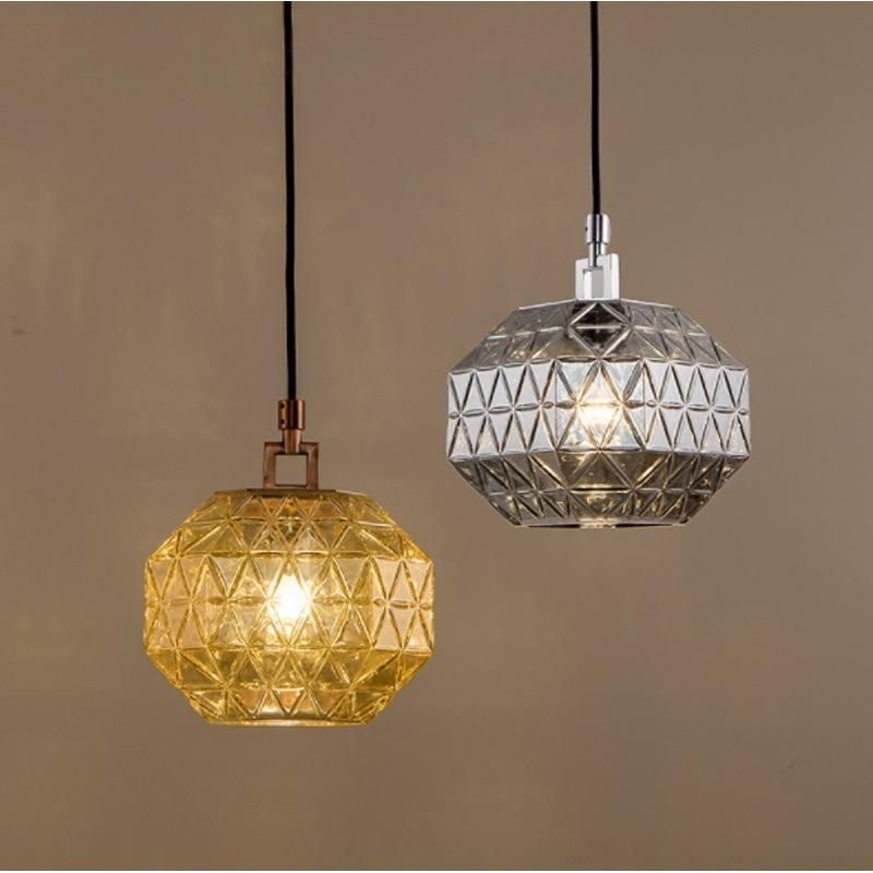 Industrial Antique Lighting Glass Bowl Pendant Lamp