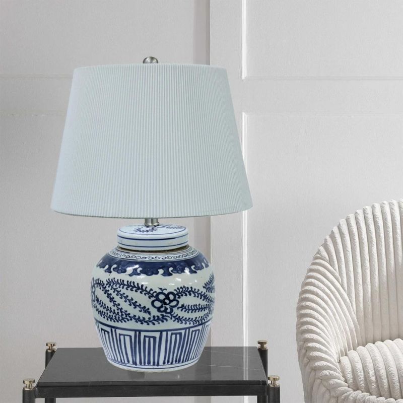 Home Goods Decor Chinese Modern Design Ceramic Flower Vase, Wholesale Antique Vintage Blue and White Porcelain Vase for Wedding