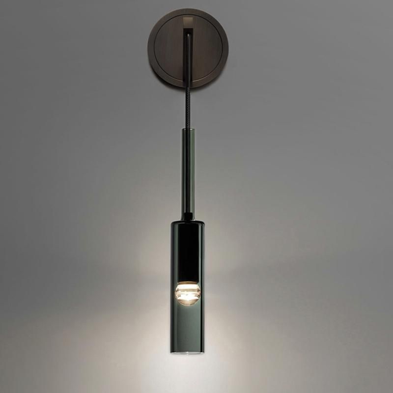 Bedhead LED Lamp Modern Living Room Corridor Personality Glass Bedside Wall Light
