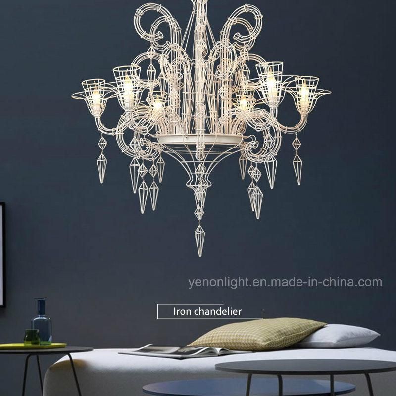 European Version Replica Aluminum Pendant Lamp Pine Cone Chandelier