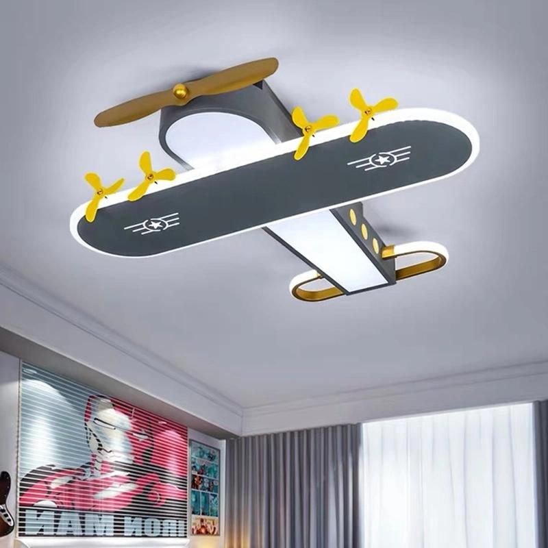 Kids Bedroom Decor Smart LED Lamp Lights for Room Dimmable Flush Mount Ceiling Light (WH-MA-158)