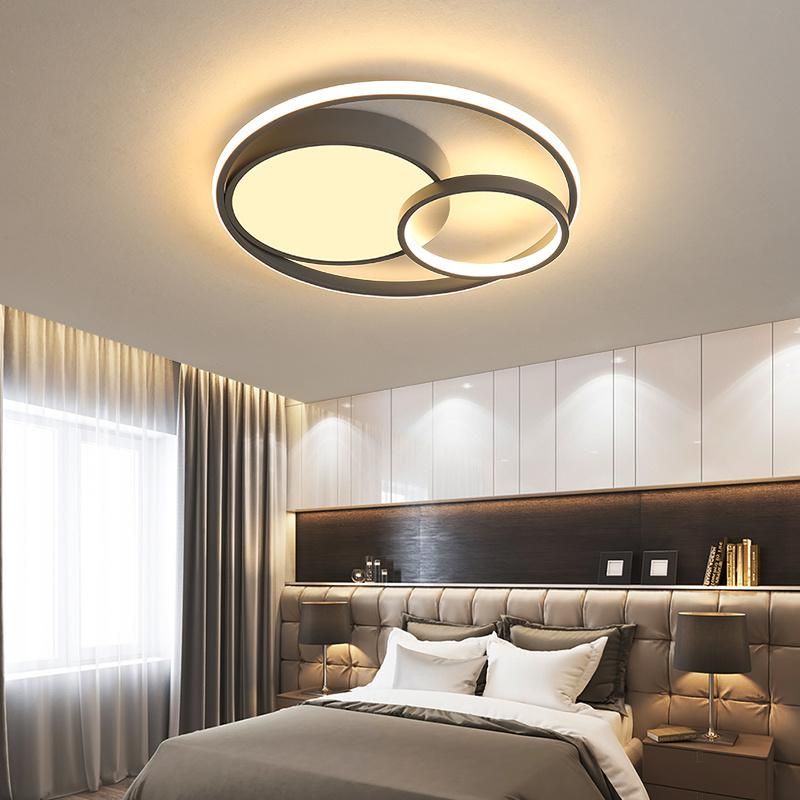 Circle Roundness Ceiling Lamp Pendant Lamp Chandelier Living Room Lamp LED