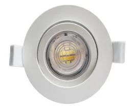 IP20 Color Temperature Adjustable PBT 5W Round Recessed Indoor Down Light