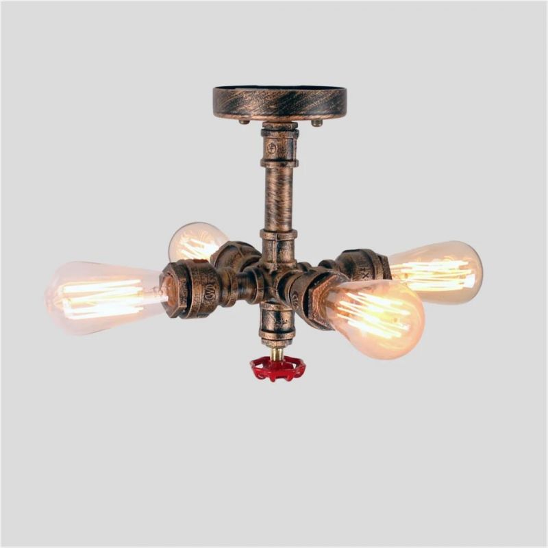 Water Pipe Pendant Lights for Living Room Kitchen Dining Room Fixtures (WH-VP-32)