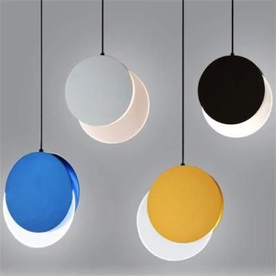 Nordic Style Small Chandelier Modern Simple Restaurant Bar Coffee Shop Creative Personality Bedroom Bedside Moon Chandelier