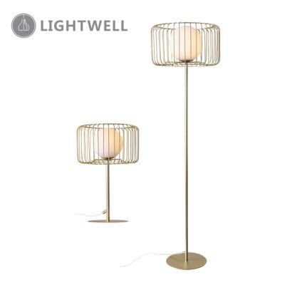 Fashion Golden Table Lamp Modern Simple Floor Lamp for Home Decoration