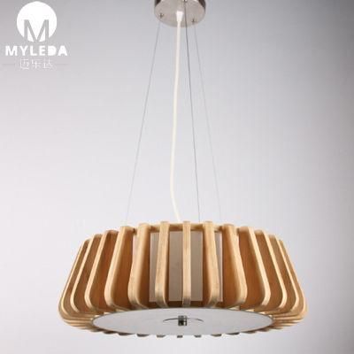 Handmade Bamboo Lampshade Pendant Chandelier Light for Home Restaurant Bar