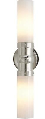 2 Lite Modern Glass Wall Light / Vanity with ETL