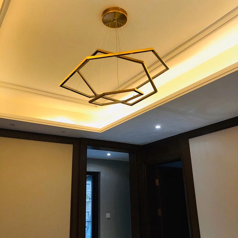 Geometric Design Pendant Lamp Bedroom Living Room Dining Room Chandelier