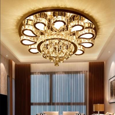 Flush Mount Beautiful Crystal Ceiling Light Indoor House Ceiling Lamp Fixtures (WH-CA-03)