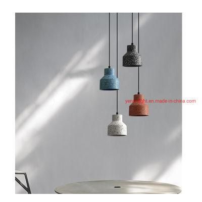Modern Nordic Decorative Pendant Light Hanging Lamp Terrazzo Chandelier
