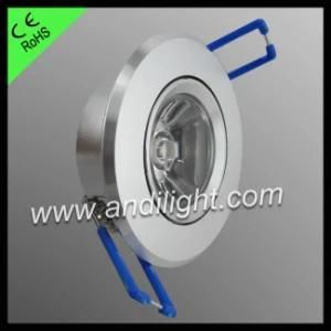 LED Downlight with 1*1W / 1*3W