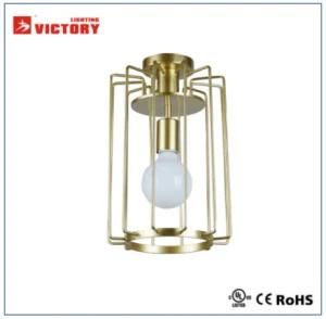 Indoor/Interior Hotel Decorative Bedroom Metal LED Ceiling Light