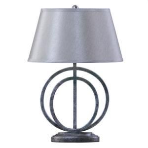 Double Circle Home Hotel Table Lamp with E26