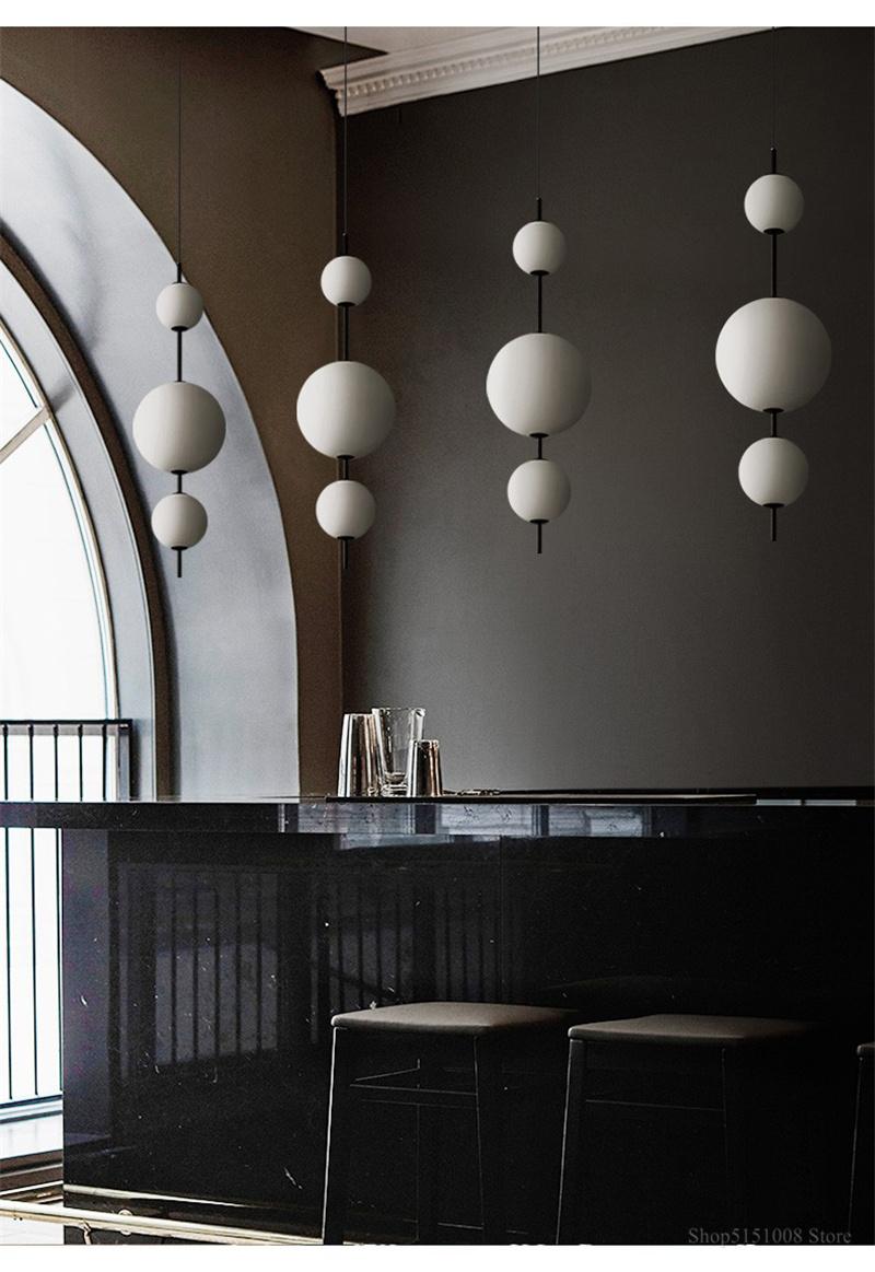 Modern LED Pendant Lamps Hanging Light Fixture Restaurant Gourd Pendant Lights (WH-GP-49)
