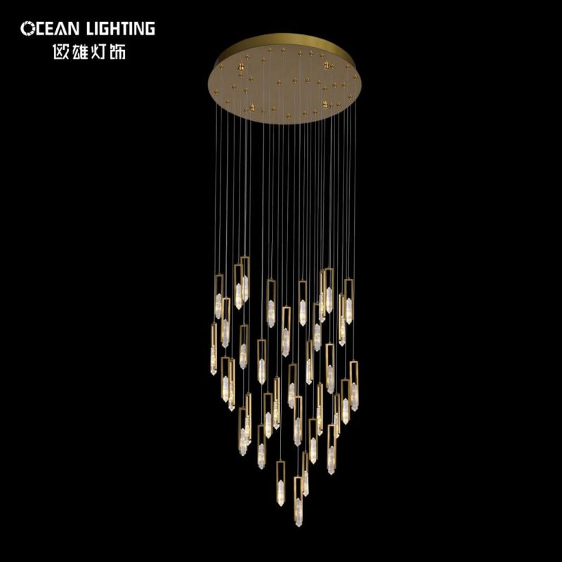 Crystal Chandelier for Hotel Home Villa Restaurant Project