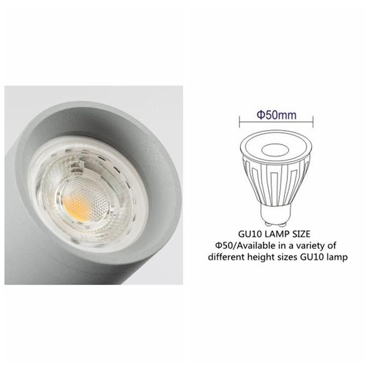 How Bright Commerical LED Housing GU10 for Clothing Shop Jewelry Store Exhibition Pendant Down Light