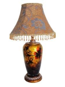 Oil Painting Floor Lamp[Ceramic] (D111)