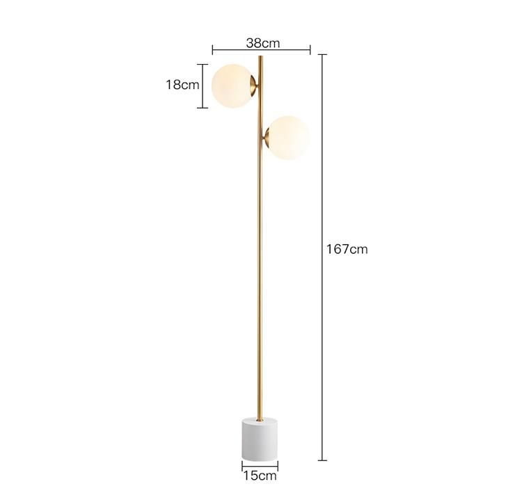 Modern Marble LED Floor Lamp for LED Lamp Standing Lighting Table Lamp