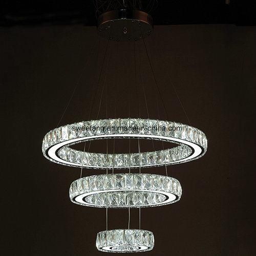 Crystal Chandelier Pendant Lighting Hanging Ceiling Lights Hanging Light for Living Room