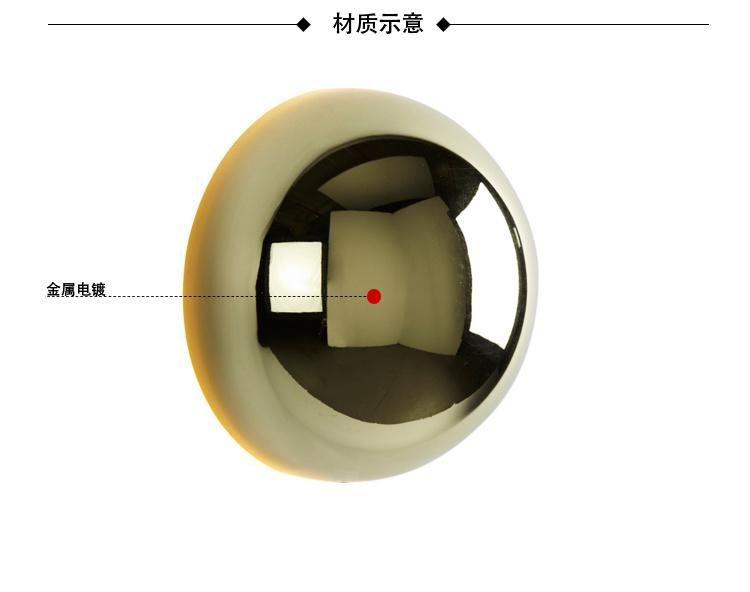 Modern Minimalist Meteorite Wall Lamp Nordic Style Corridor Bedside LED Wall Sconce (WH-OR-222)