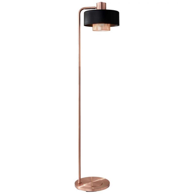 Modern Two Round Layer Iron Floor Lamp for Restaurant (F-170806)
