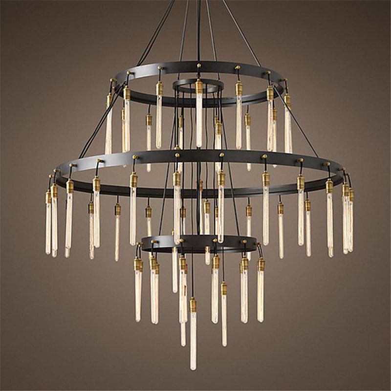 Luxury Indoor Light Decorative Modern Glass Chandelier