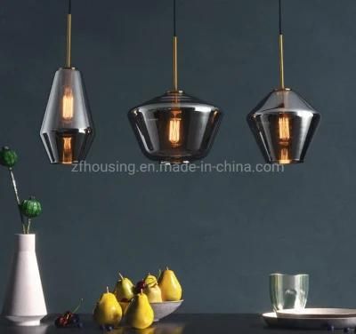 Hotel Projects Different Glass Ball Shape Glass Hanging Lamp Pendant Lighting Zf-Cl-062