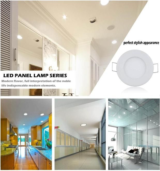 Commercial 7W High Power Indoor LED Round Ceiling Spot Down Lamp Lighting SMD Recessed LED Downlight