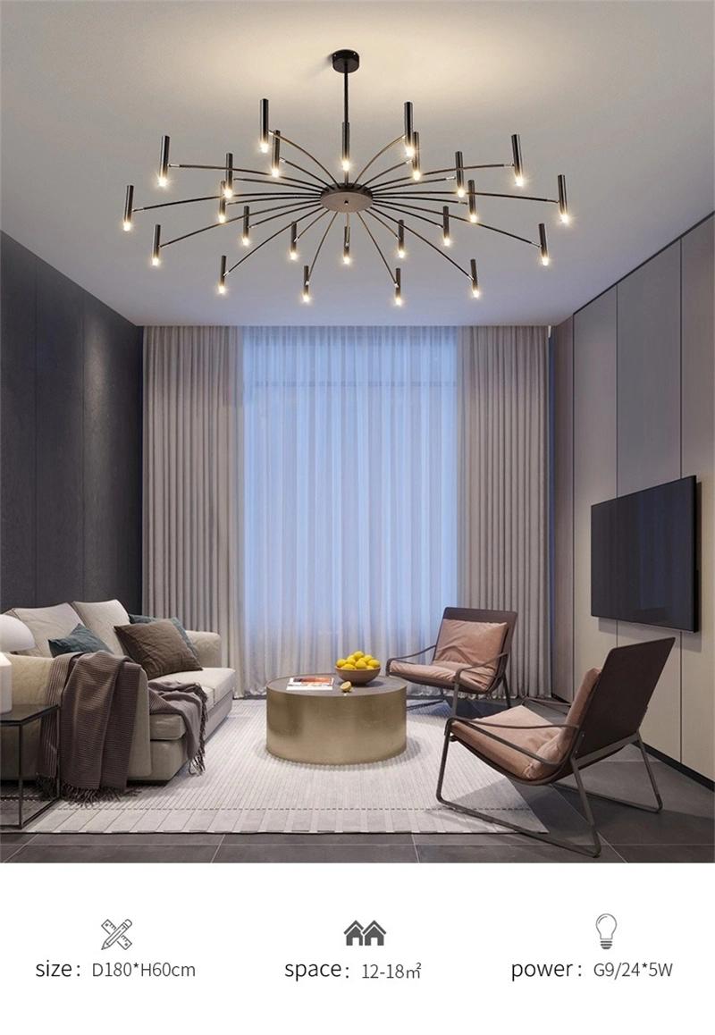 Nordic Chandelier LED Chandelier for Living Room Bedroom Home Chandelier Modern LED Ceiling Chandelier Lamp Lighting Chandelier