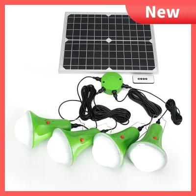 52 LED Solar Home Lights Smart System with Power Display