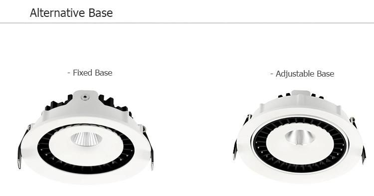 Imade LED Downlight Recessed MR16 GU10 Ceiling Spot Light Adjustable Downlight 12W