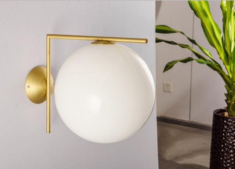 Wholesale Modern Indoor Glass Ball Wall Lamp