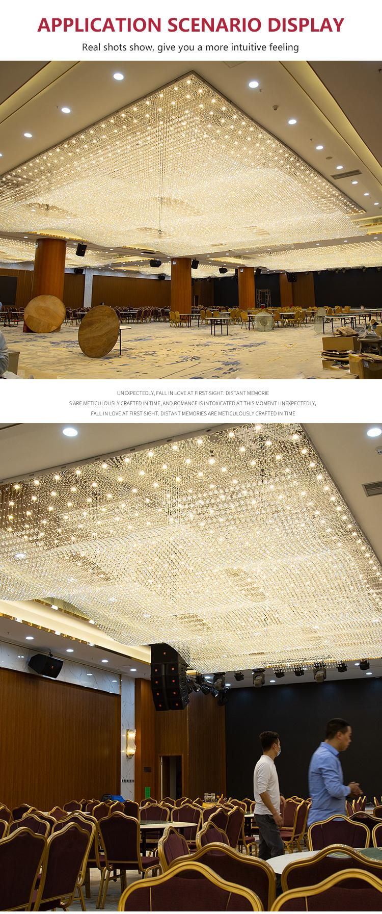 New Product Decor Luxury Hotel Lobby Clubhouse Villa Engineering Project Ceiling Chandelier
