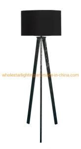 Metal Tripod Floor Lamp with Fabric Shade (WHF-2008)