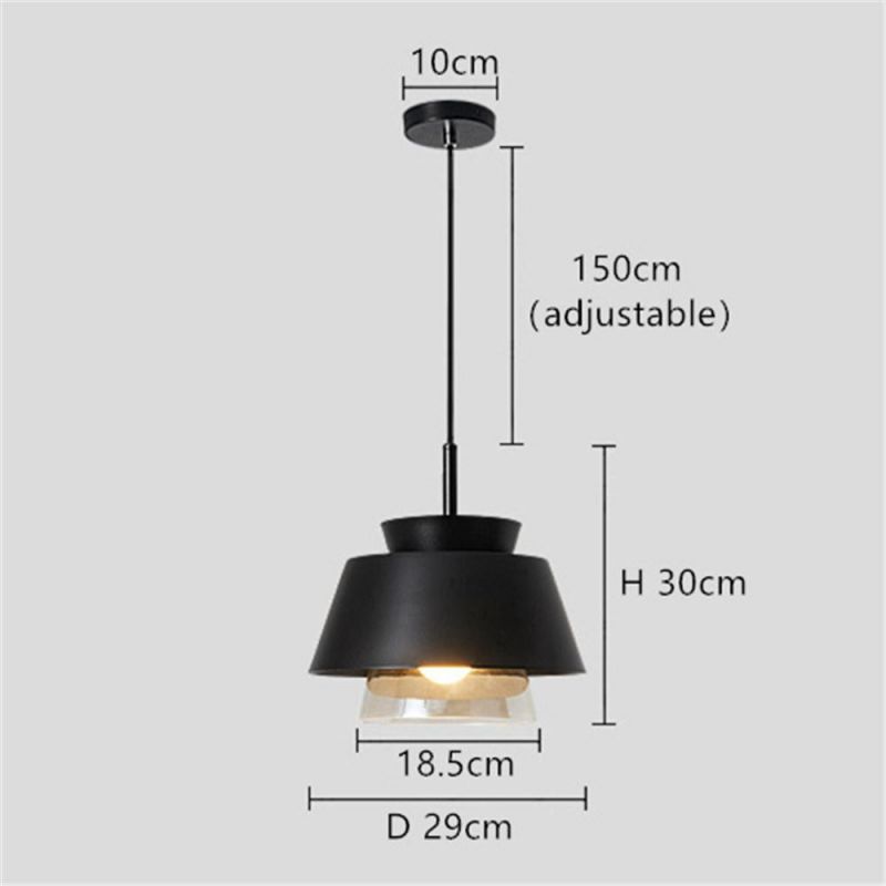 Modern Pendant Lights Colorful Iron Hanglamp for Bedroom Dining Room Bar Decor Luminaire Suspension E27 Light Fixtures