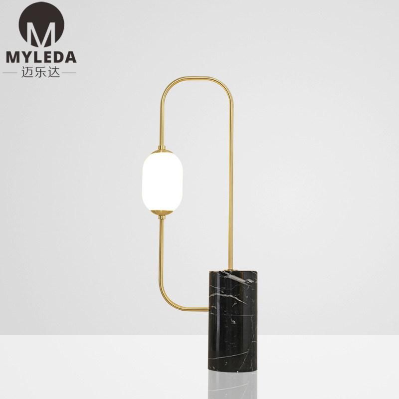 European Modern Living Room Marble Table Lamp