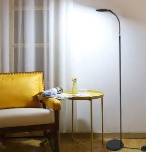 LED Ring Piano Lamp Bedroom Living Room Floor Lamp Decoration Indoor Lighting Standing Lamps Dimmable Floor Lamp