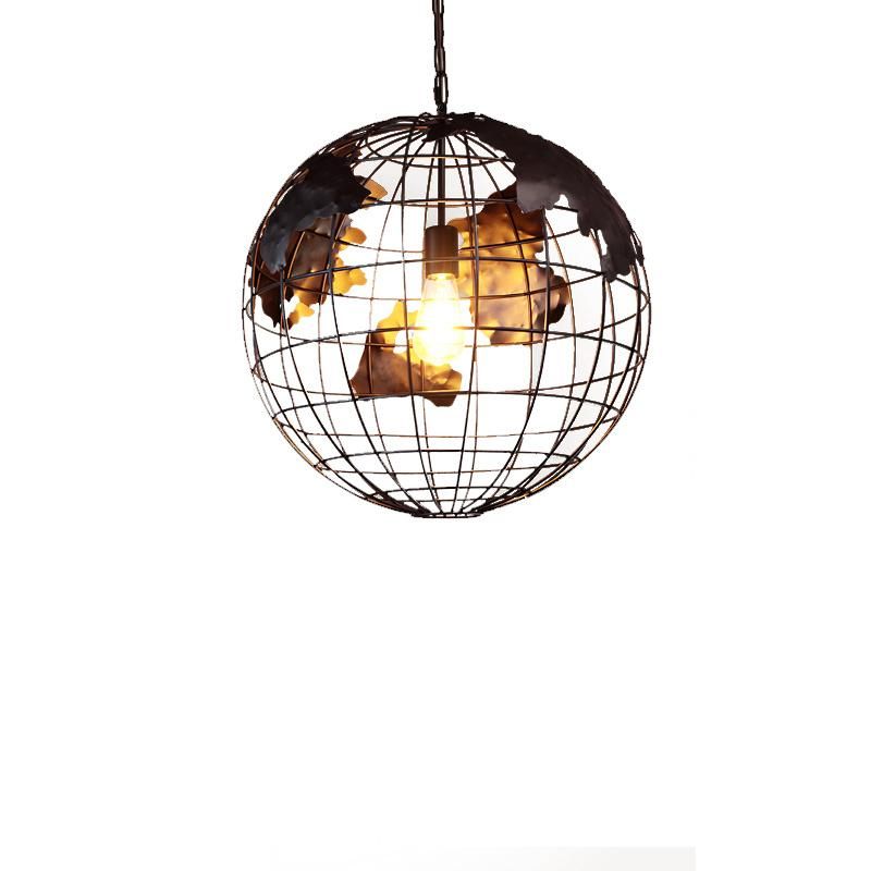 Retro Pendant Light Fittings Indoor Home Lighting Black White Color (WH-VP-41)