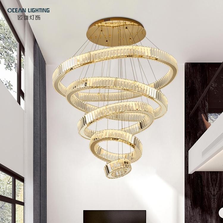 2022 New LED Ring Chandelier for Sitting Room Omd5051/40 Dia40cm