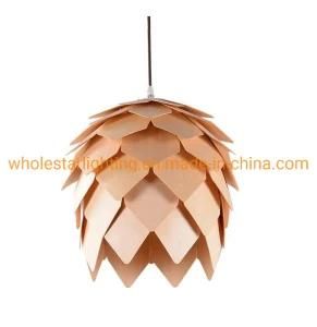 Wood lamp, wood pinecone pendant lamp (WHP-364)